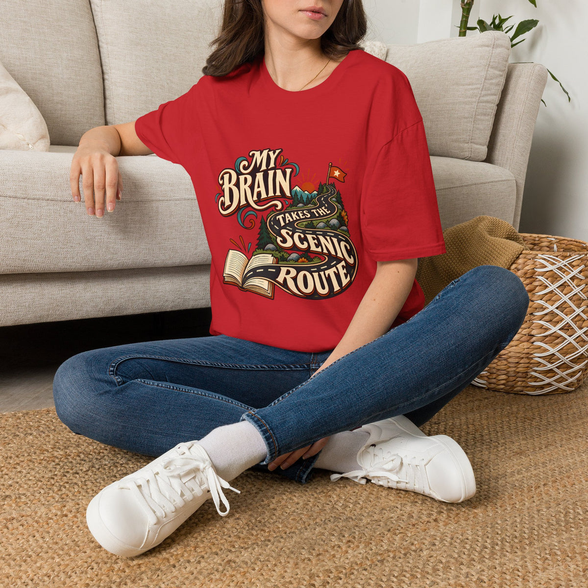 The Scenic Route | A Beautifully Different Mind | Neurodivergent Shirt