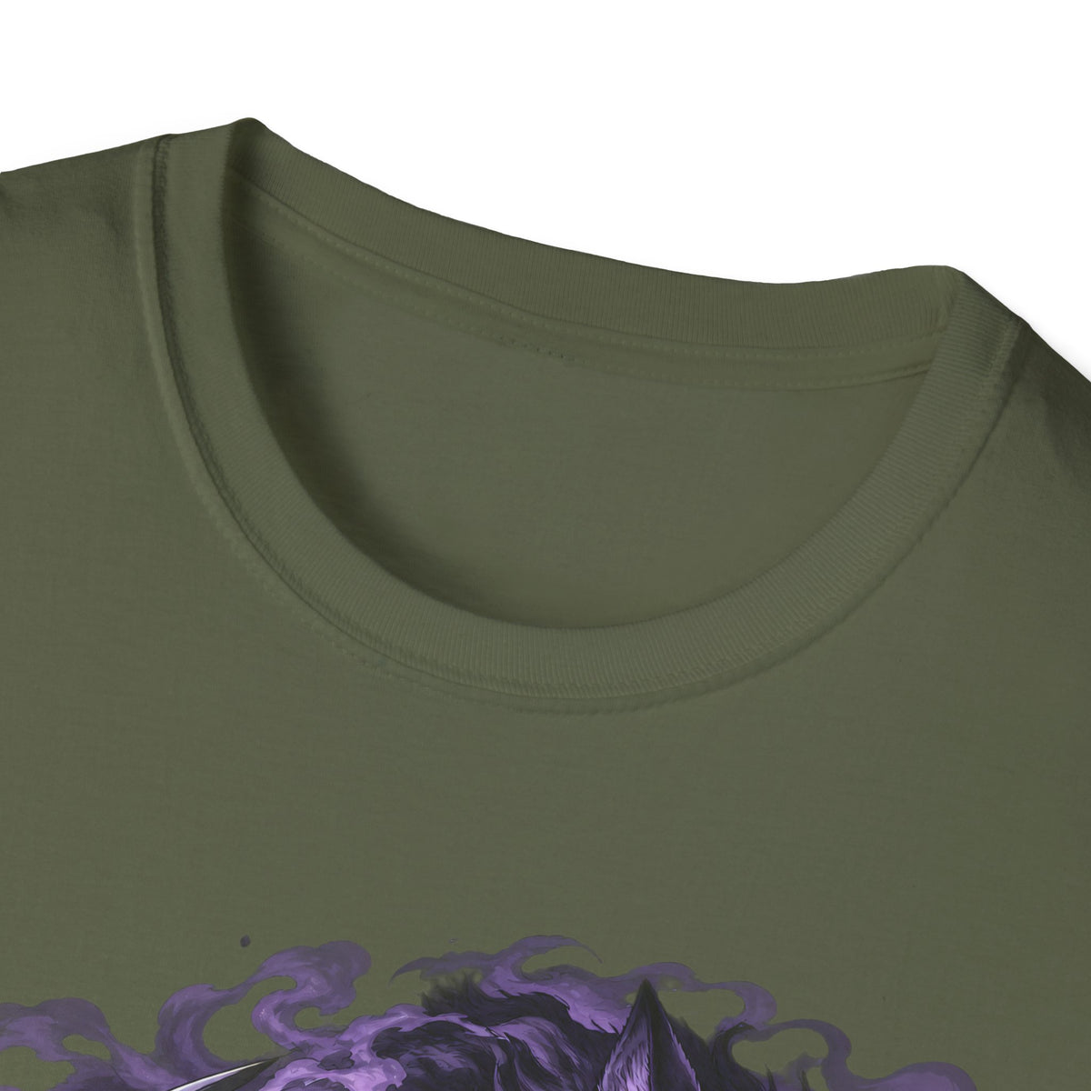 Trial of the Wolf | Samurai Anime Storm Warrior T-Shirt