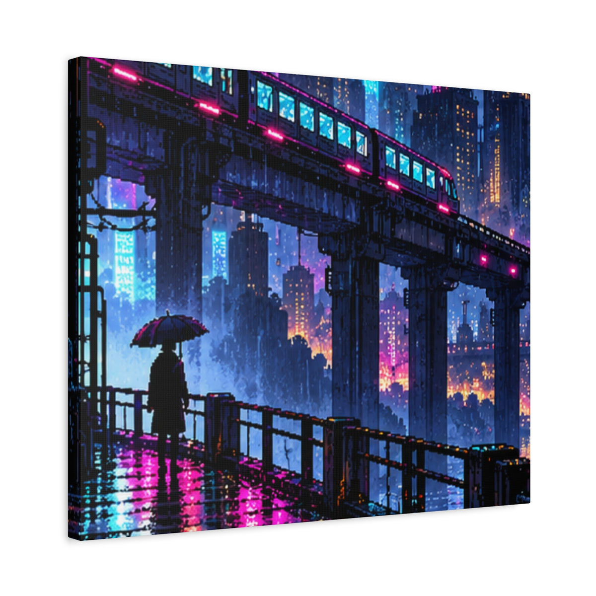 Stretched Matte Canvas Print — 1.25" Depth (Custom Design)