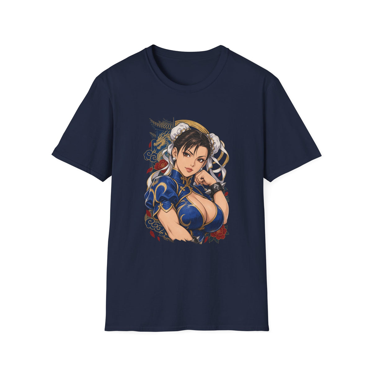 Chun-Li | Sexy Pin Up Girl | Gamer Anime Fighter T-Shirt
