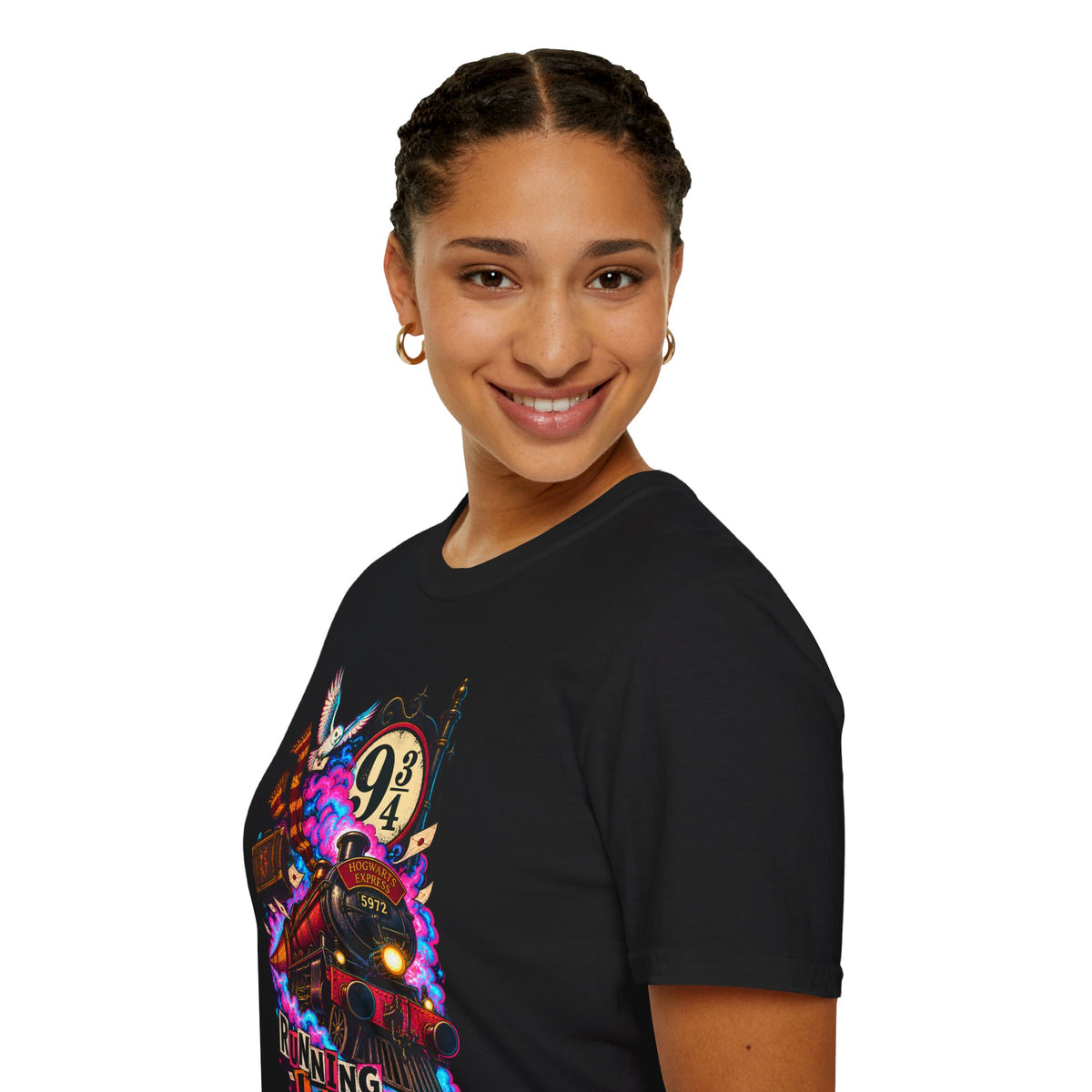 Running Late | Platform 9 and 3/4 | Harry Potter Graphic T-Shirt