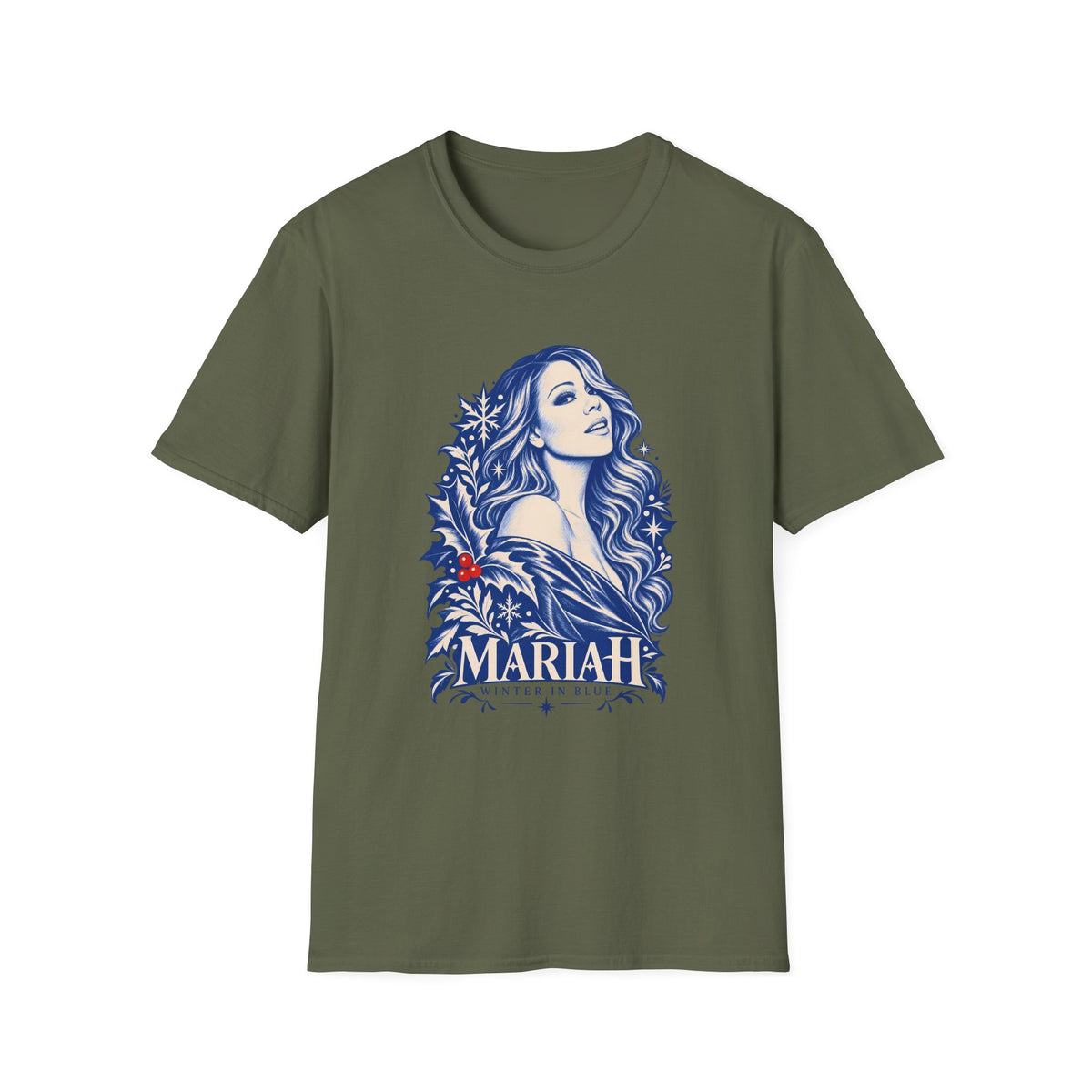 Mariah Carey | Retro Portrait Holiday Pop Tee