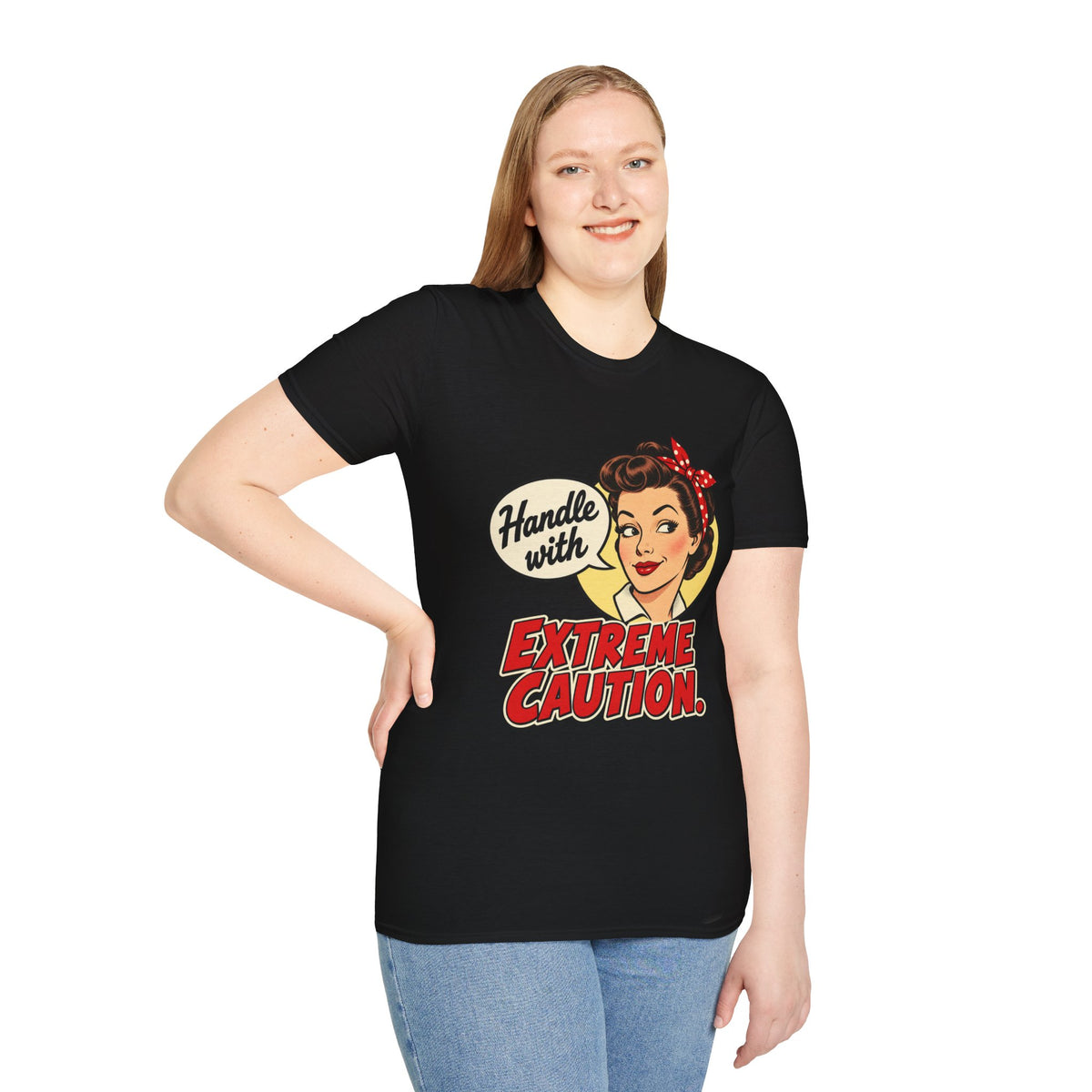 Handle with Extreme Caution | Retro Tee