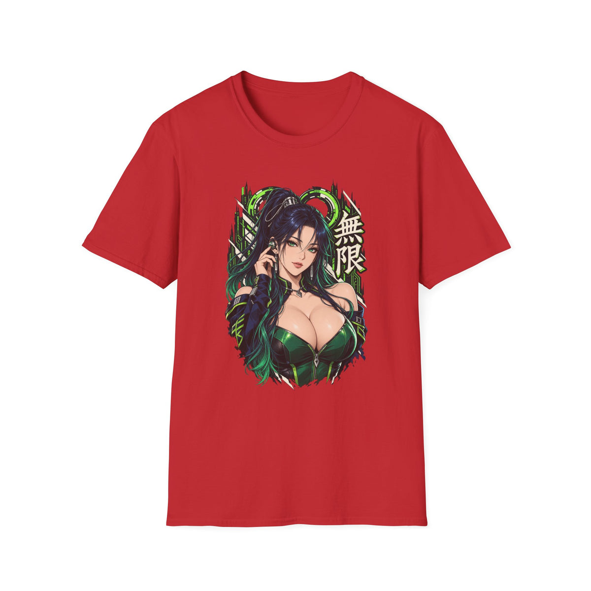 Infinity | Sexy Anime Ninja Pin Up Woman Graphic T-Shirt