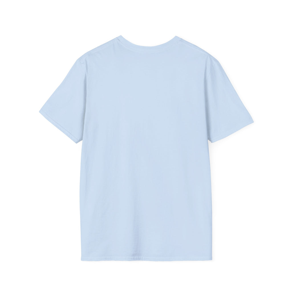 No Saints Graphic T-Shirt — Gothic Skull Clock Design
