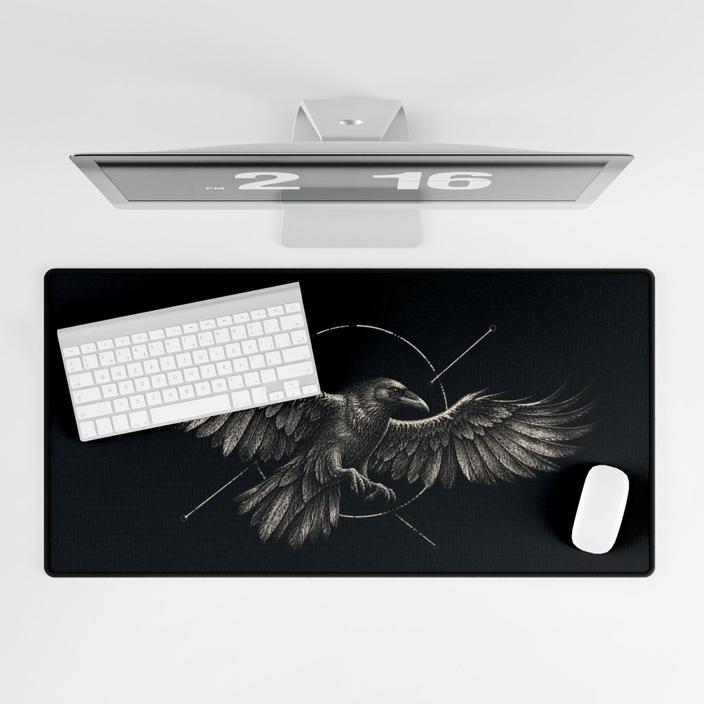 Raven in Flight | Mouse mat for Desk