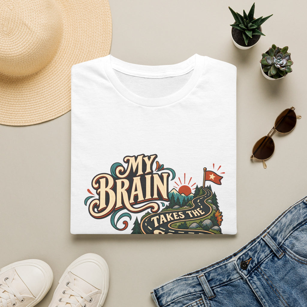 The Scenic Route | A Beautifully Different Mind | Neurodivergent Shirt