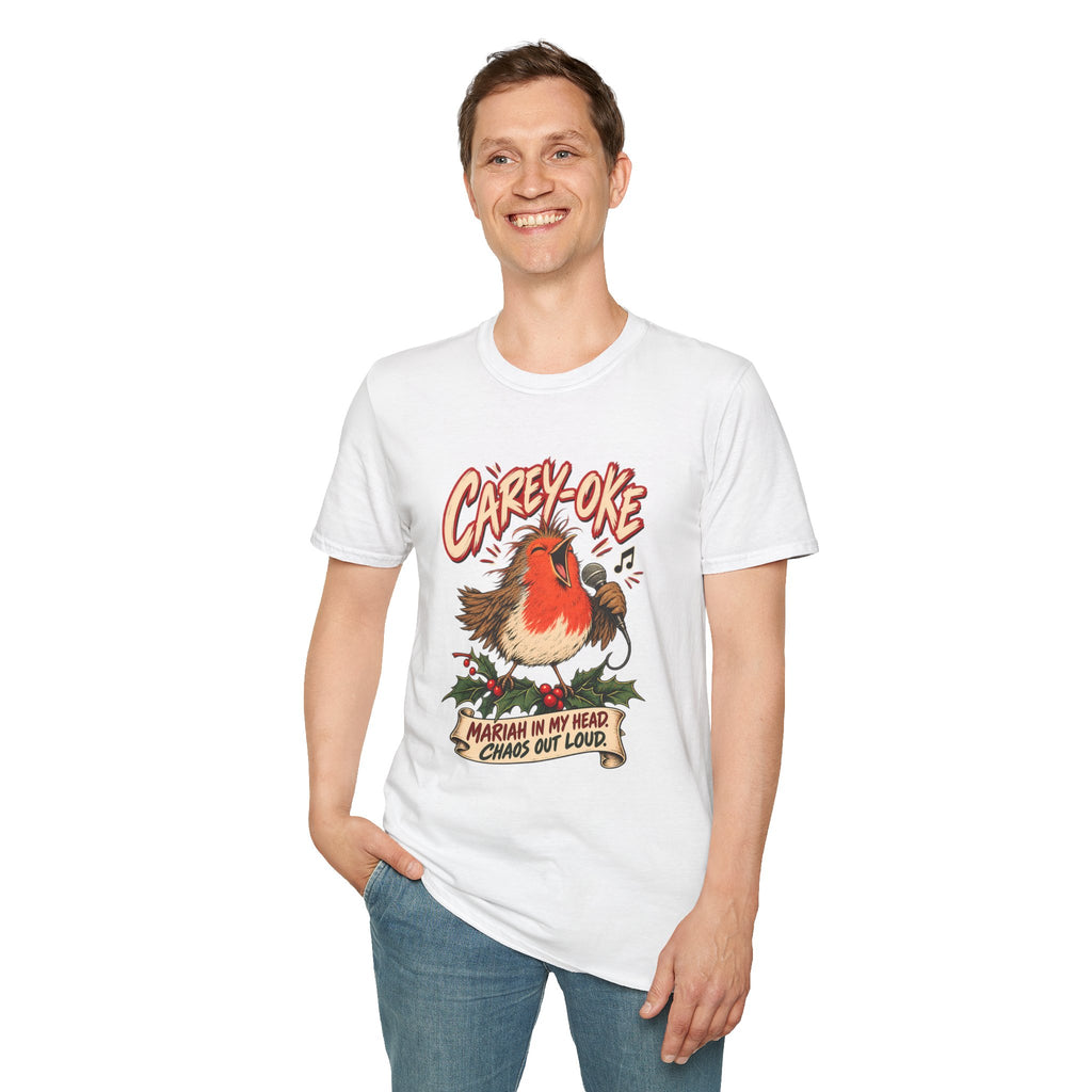 Robin 'Carey-oke' T-Shirt | Mariah in My Head Funny Holiday Tee