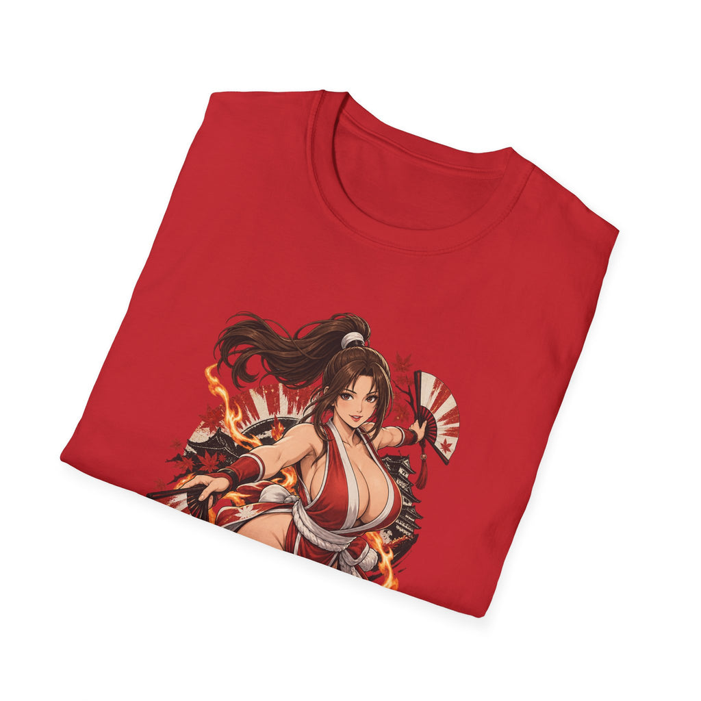 Mai Shiranui | Fatal Fury | Anime Style Pin up Girl Warrior T-Shirt
