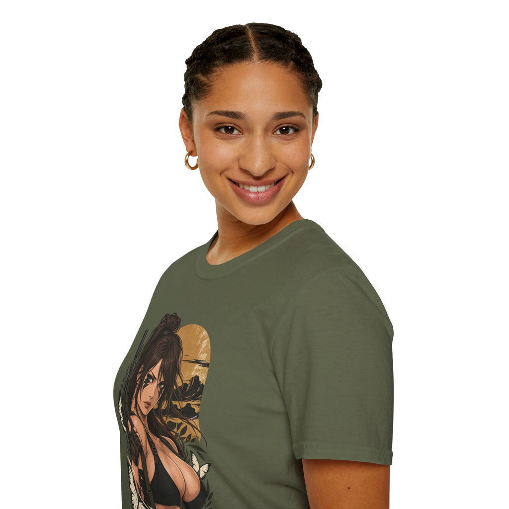 Quiet | Metal Gear | Anime Style Pin Up Gamer Girl T Shirt