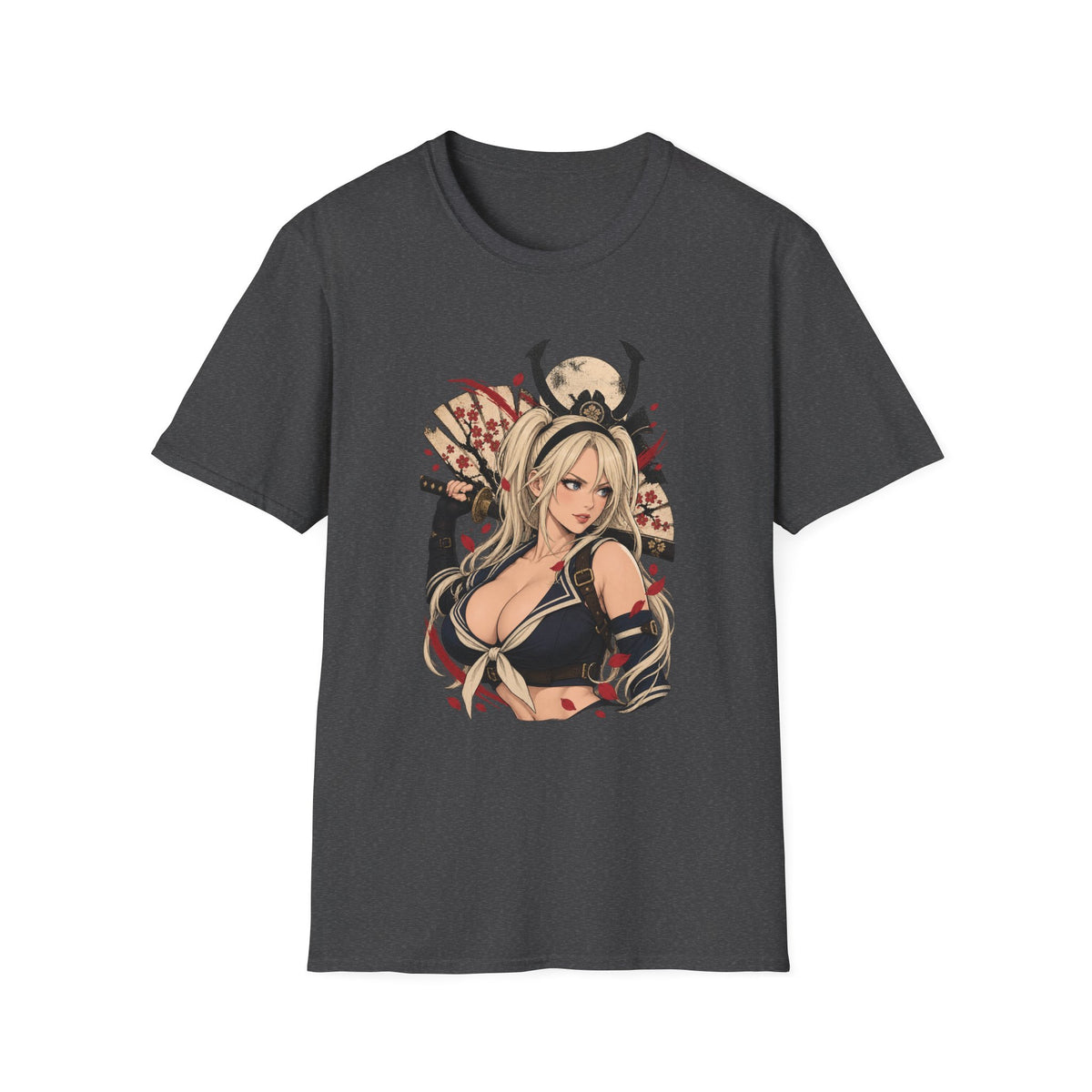 Babydoll | Samurai Anime Sexy Pin Up Girl Graphic T-Shirt