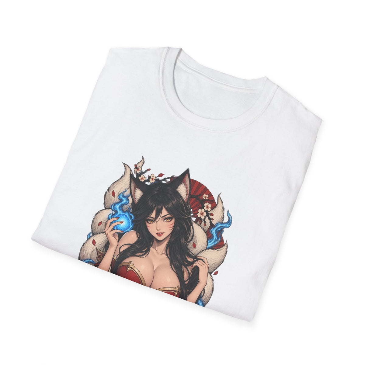 Ahri | League of Legends | Anime Pin Up Kitsune Girl T-Shirt