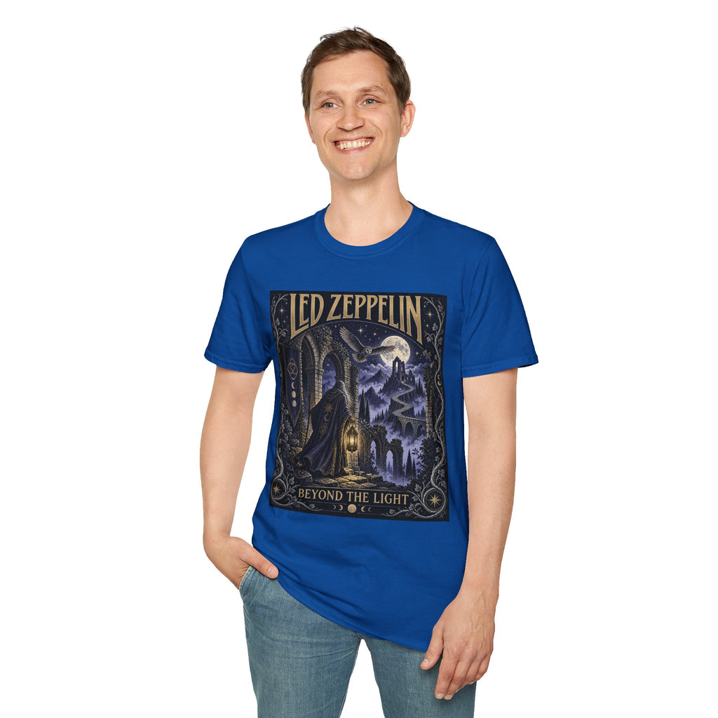 Led Zeppelin 'Beyond the Light' Concert Tee — Vintage Moonlight Rock T-Shirt