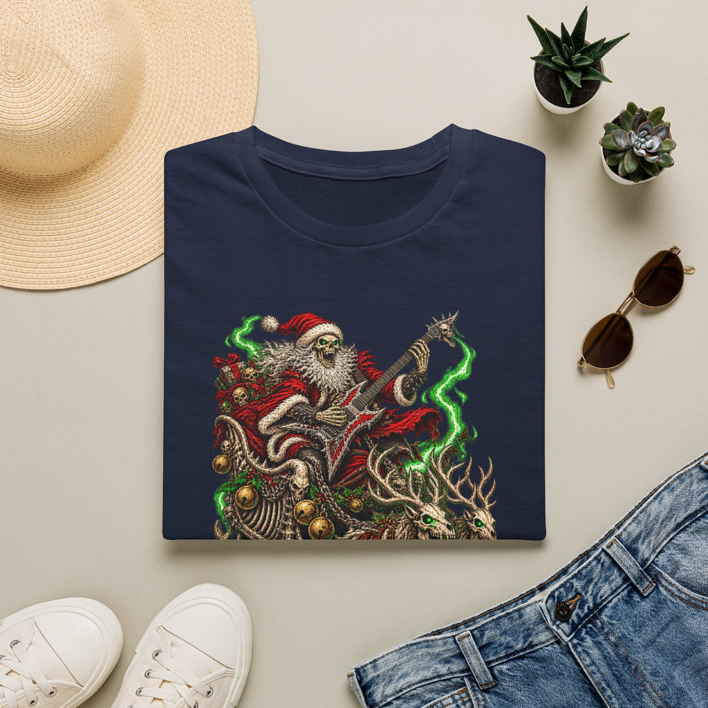 Slay Bells | Santa Clauses Horror Christmas T-Shirt