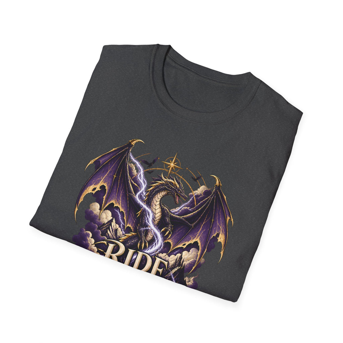 Ride the Storm | Fourth Wing Book Inspired Dragon T Shirt