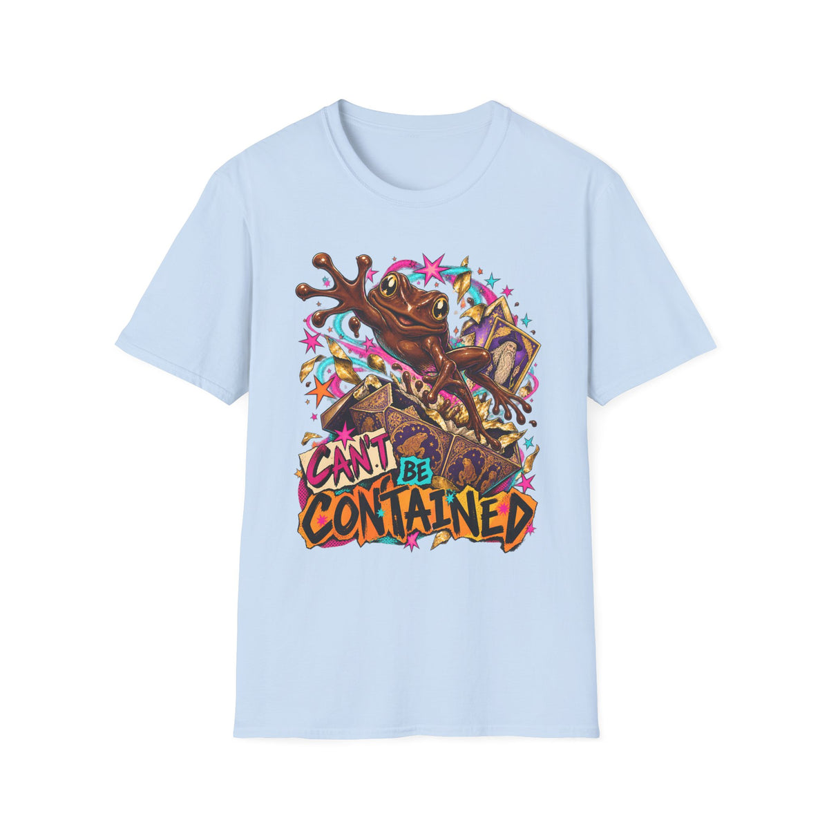 Cant be Contained | Harry Potter Chocolate Frog Graphic T Shirt