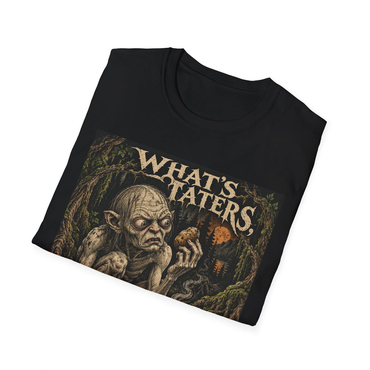 Gollum | What's Taters, Precious? | Graphic Tee