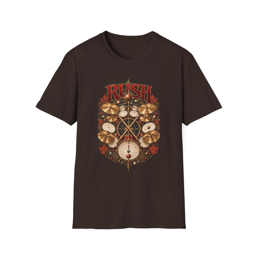 Rush | Rhythm of the Cosmos | Drummer Graphic Prog Band T-Shirt