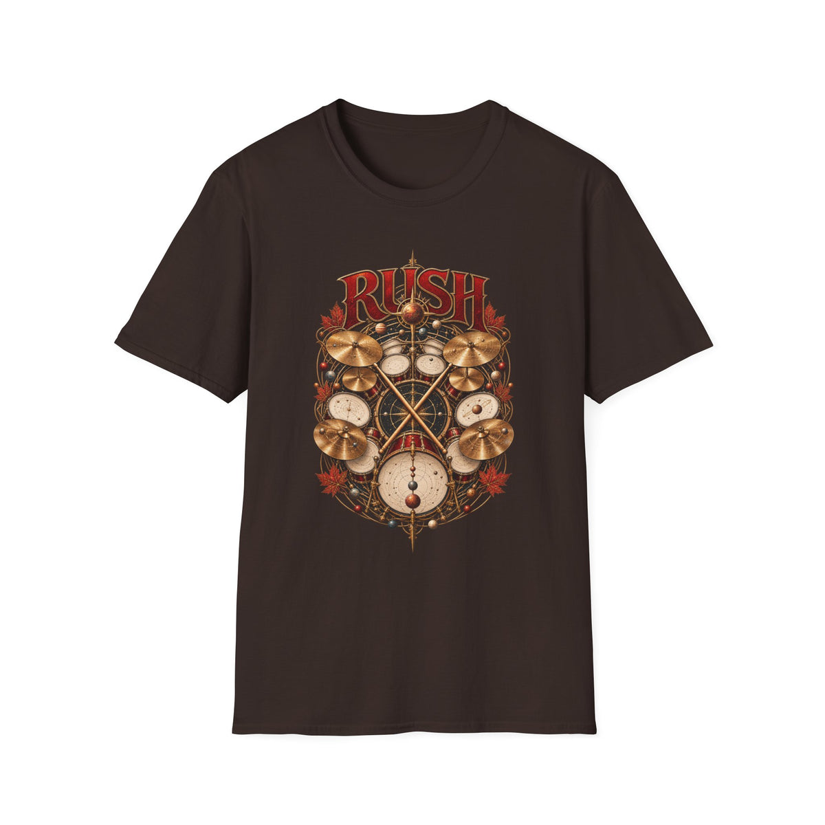 Rush | Rhythm of the Cosmos | Drummer Graphic Prog Band T-Shirt