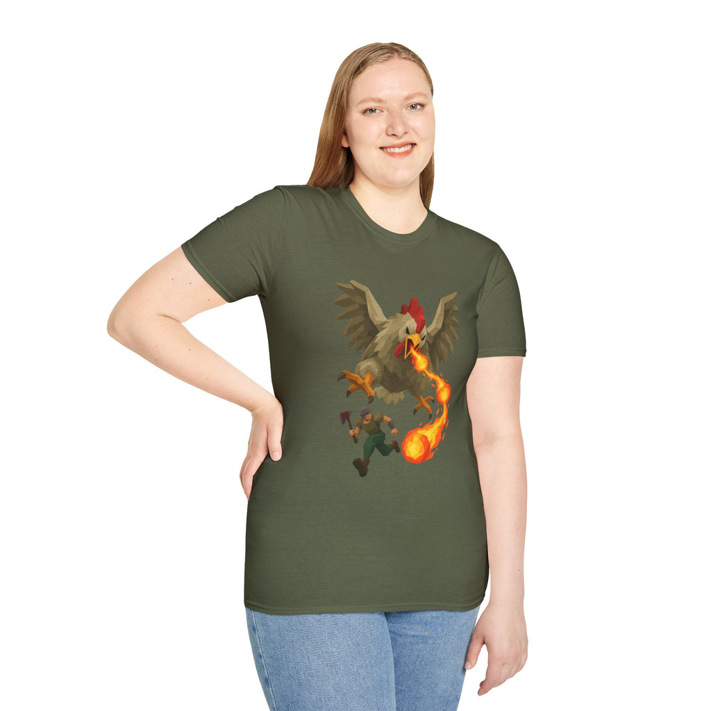 EVIL CHICKEN | OSRS | Runescape Inspired Graphic T Shirt