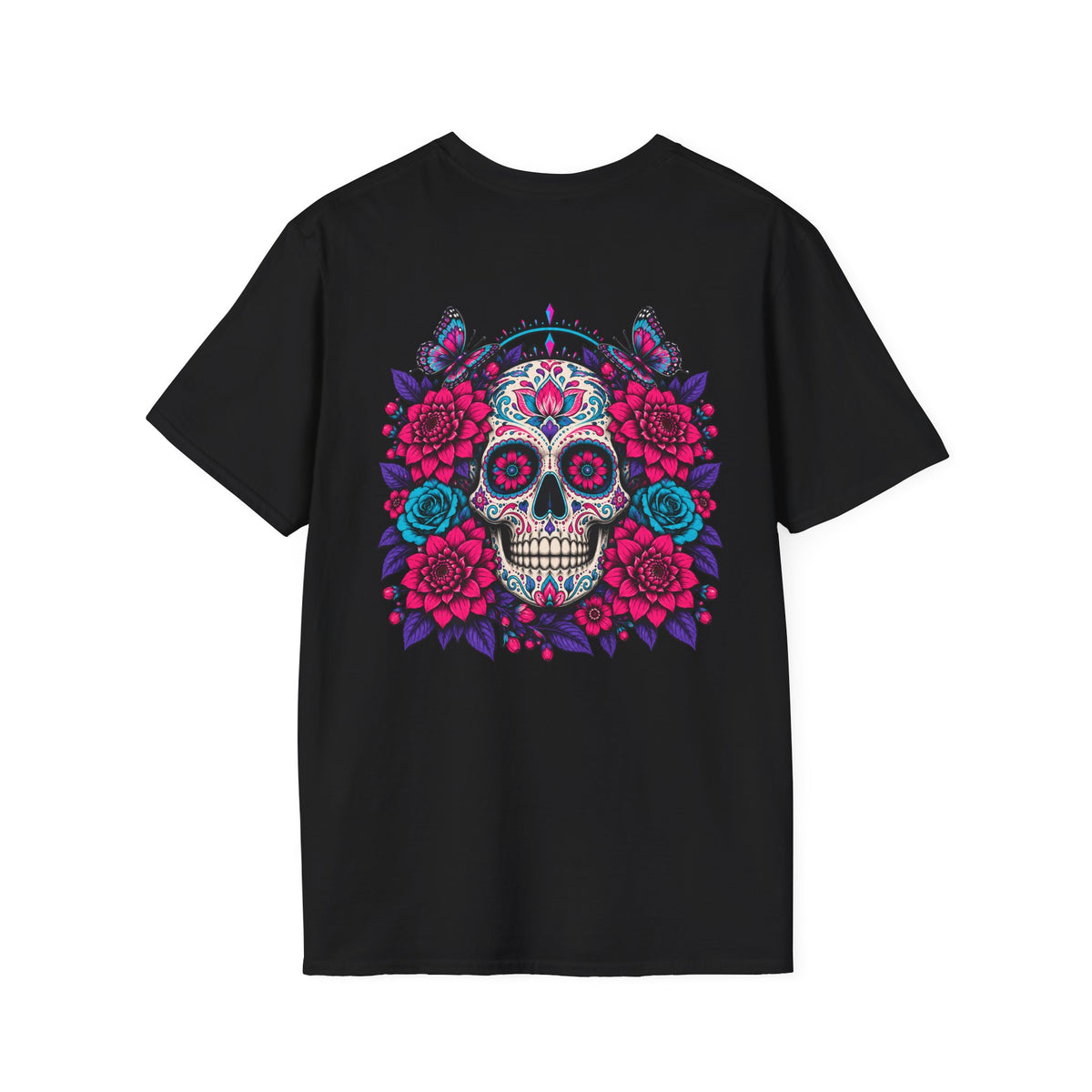 Day of the Dead | Sugar Skull | Floral Calavera Graphic Tee
