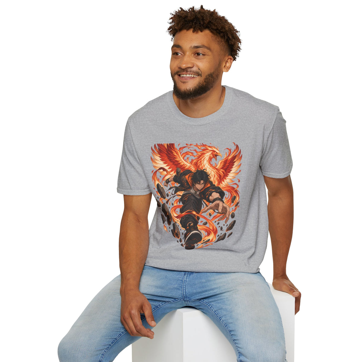 The Phoenix Warrior | Japanese Style | Anime Ninja T Shirt