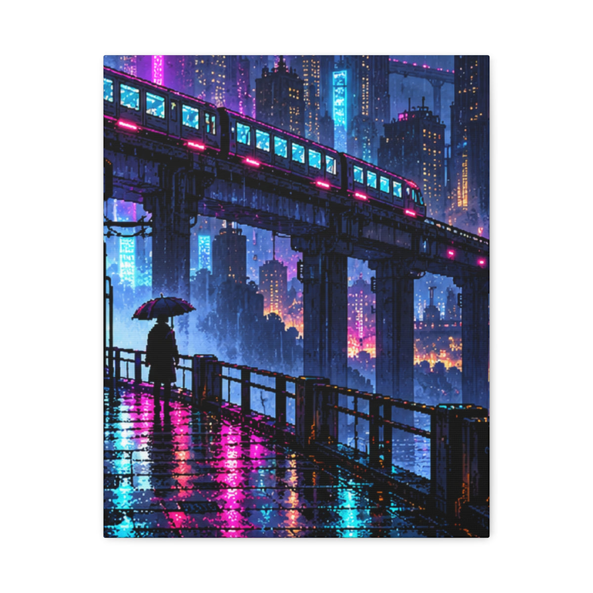 Stretched Matte Canvas Print — 1.25" Depth (Custom Design)