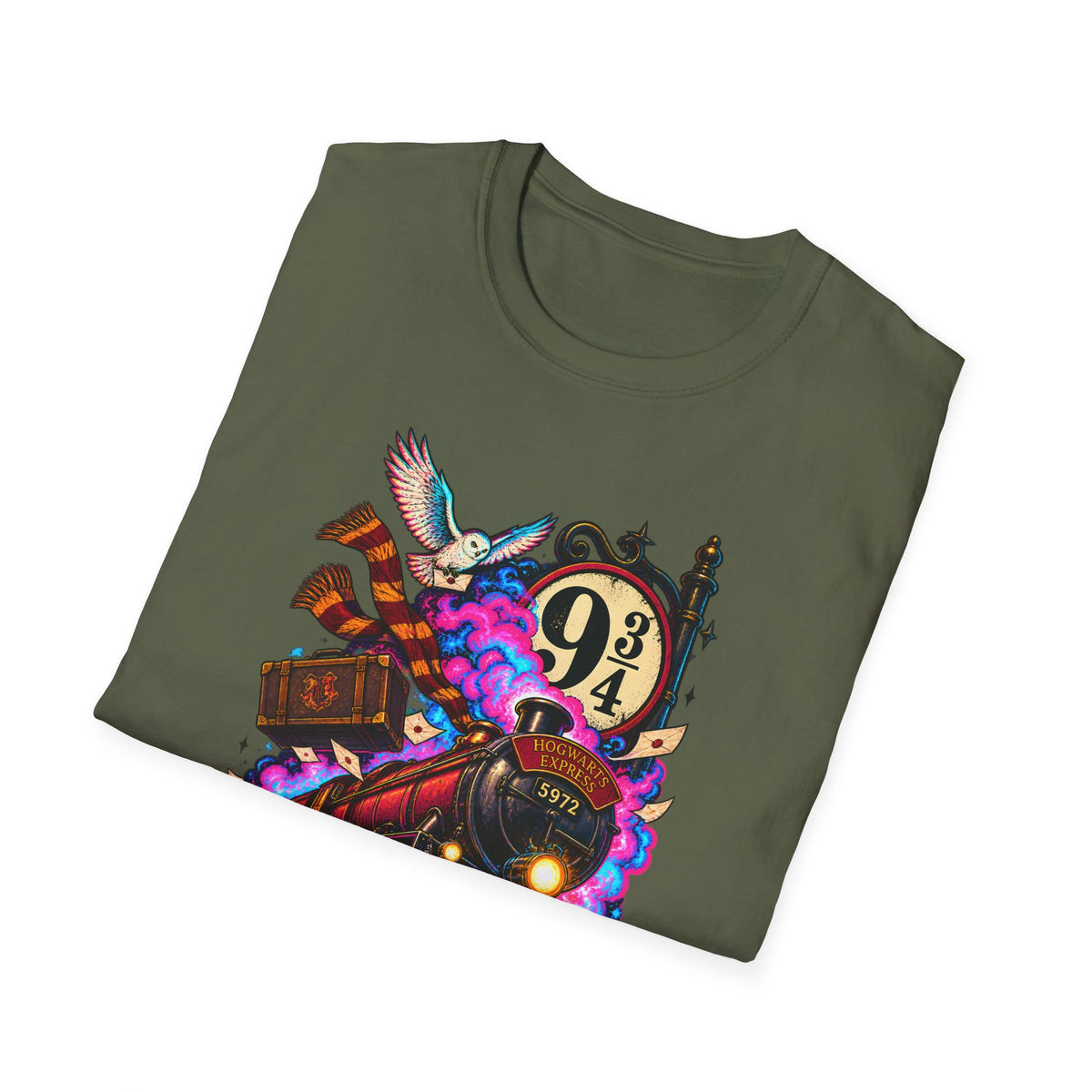 Running Late | Platform 9 and 3/4 | Harry Potter Graphic T-Shirt