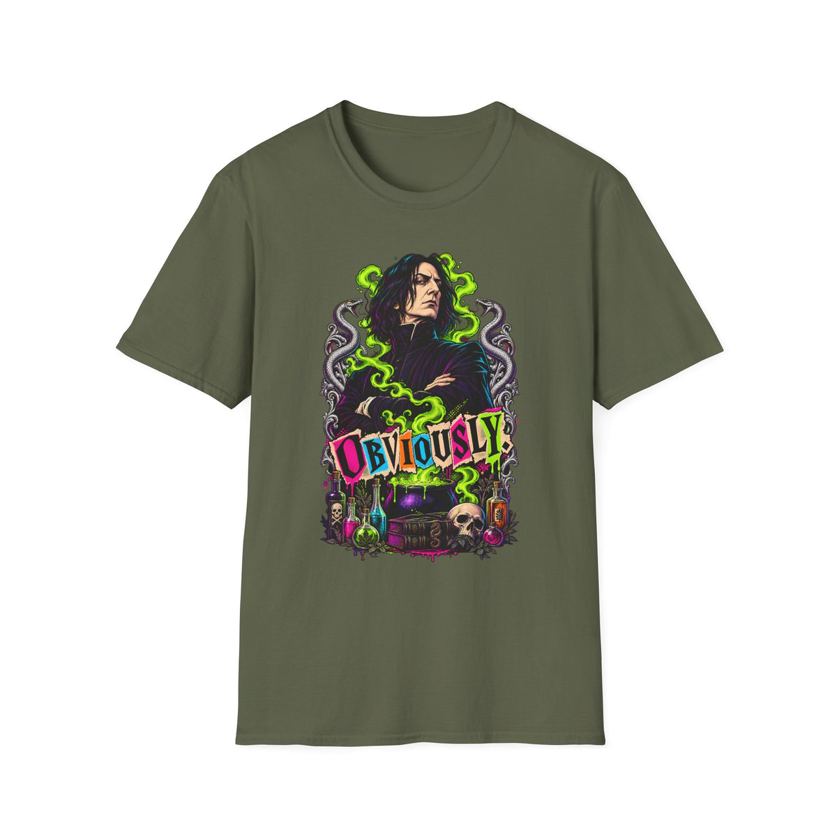 Professor Snape | Obviously | Harry Potter Dark Magical T-Shirt
