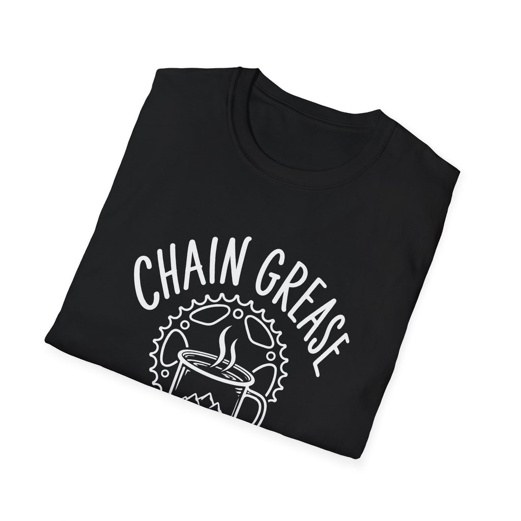 Mechanic Or Cyclist Gift | Chain Grease & Coffee Tee