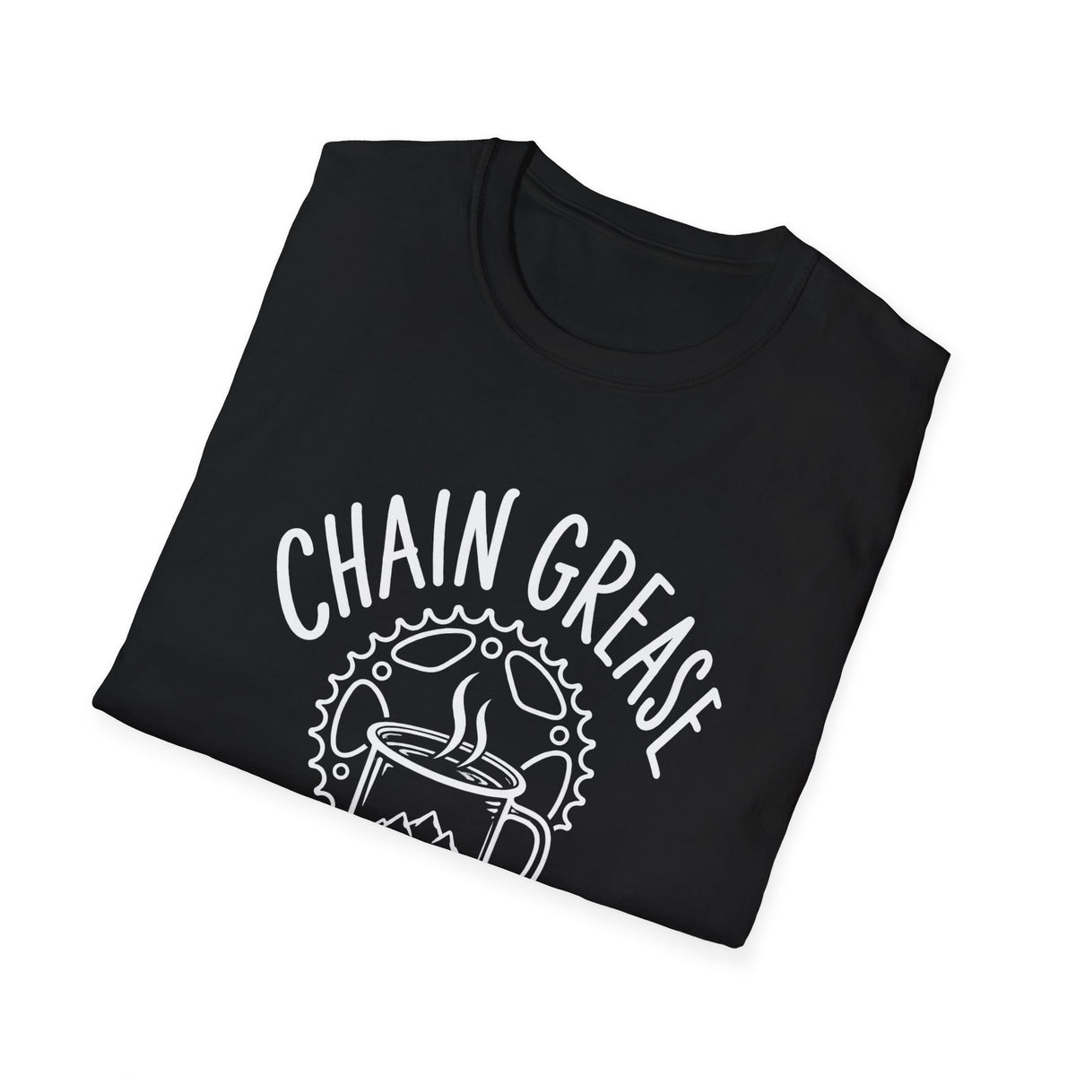 Mechanic Or Cyclist Gift | Chain Grease & Coffee Tee
