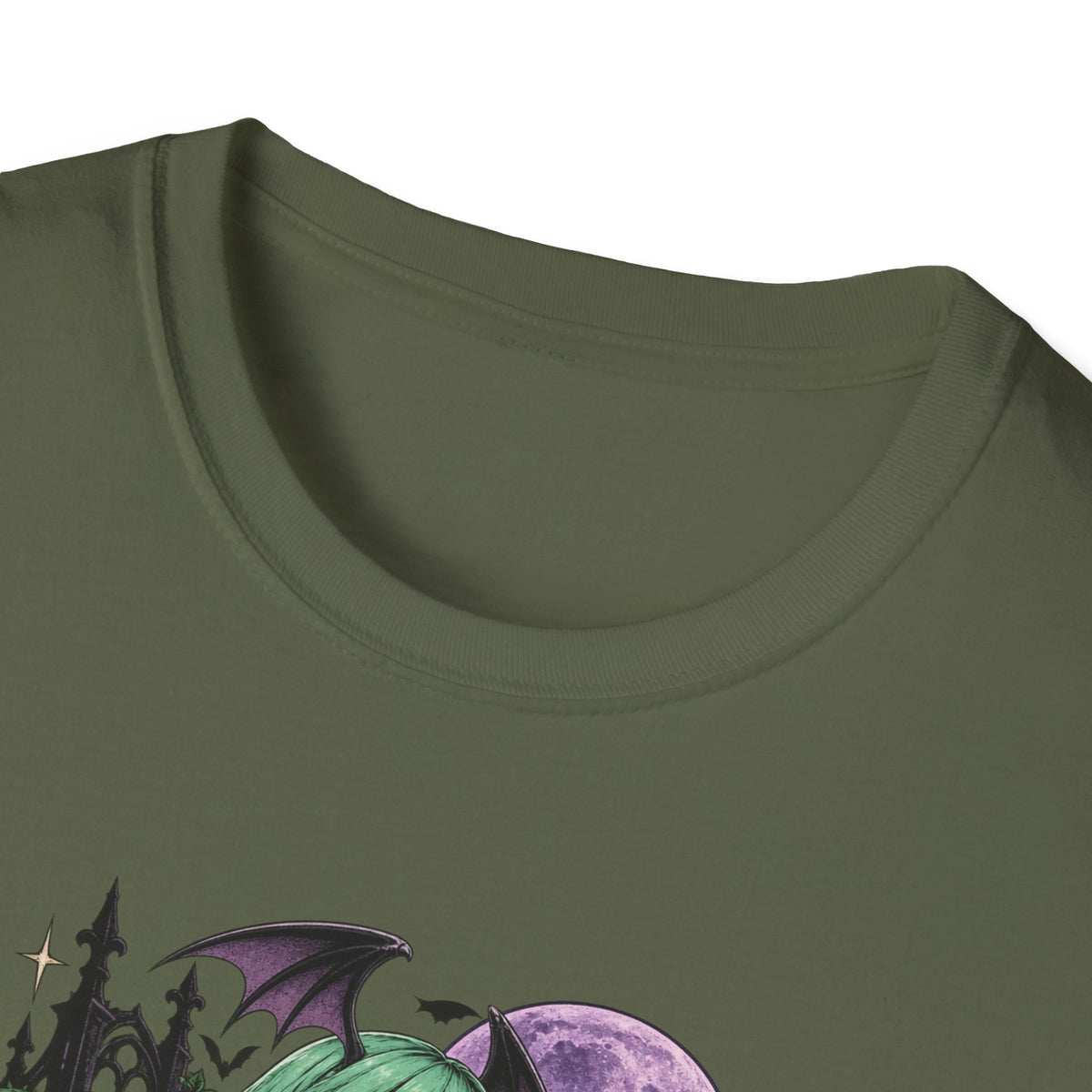 Morrigan | Sexy Succubus Pin Up Girl | Gothic Sorceress Halloween Gamer T-Shirt