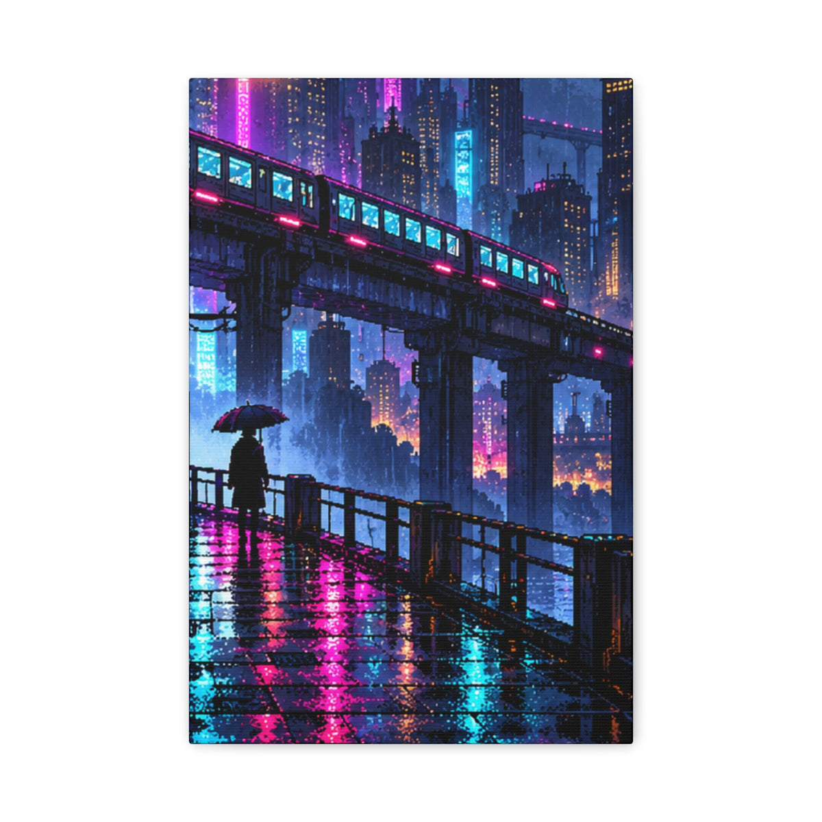 Stretched Matte Canvas Print — 1.25" Depth (Custom Design)