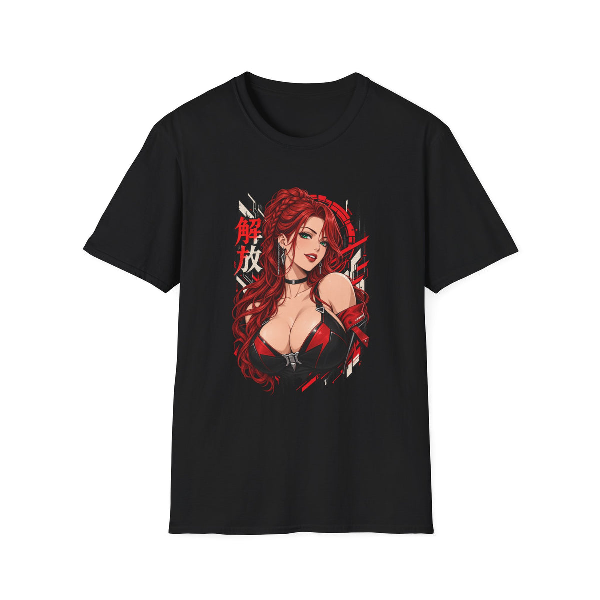 Red Widow | Sexy Anime Pin Up Girl | Waifu T-Shirt