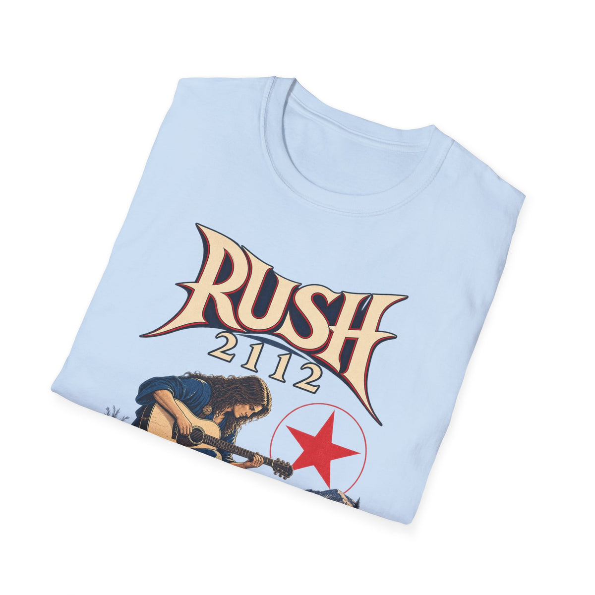 Rush | 2112 | Acoustic Guitar | Prog Band T-Shirt