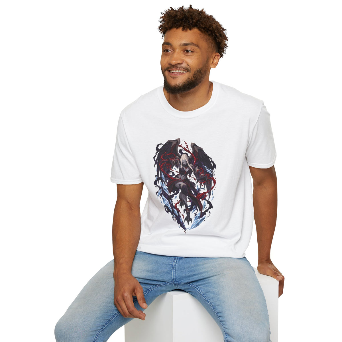 Heart Shard Nex OSRS | Runescape Inspired Graphic T-Shirt | Dark Anime