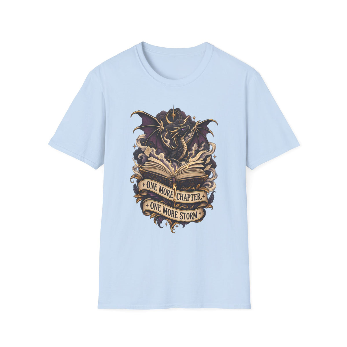 One More Chapter | Onyx Storm Inspired Book Readers Dragon T-Shirt