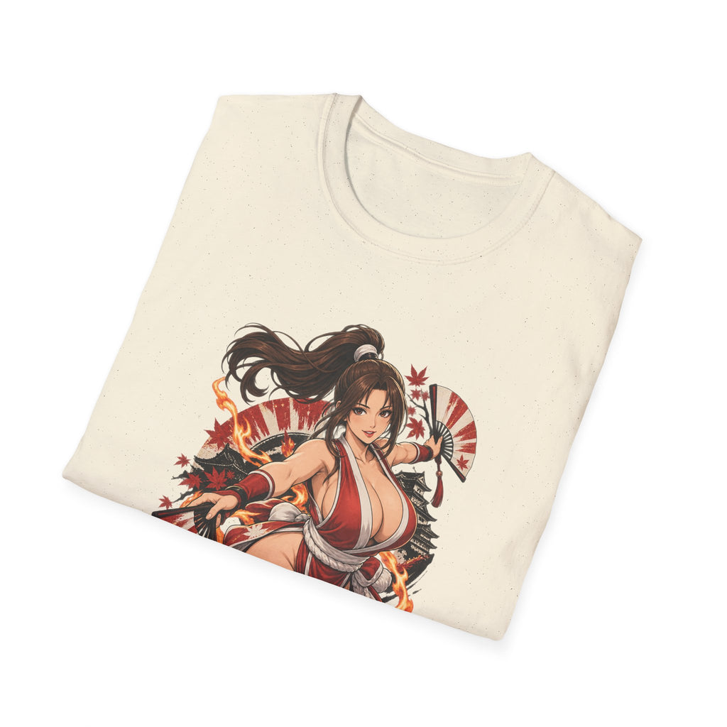 Mai Shiranui | Fatal Fury | Anime Style Pin up Girl Warrior T-Shirt