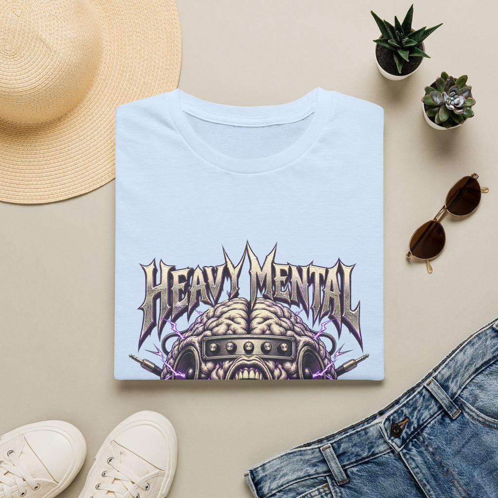Heavy Mental T-Shirt | Live In My Head' Metal Graphic Tee