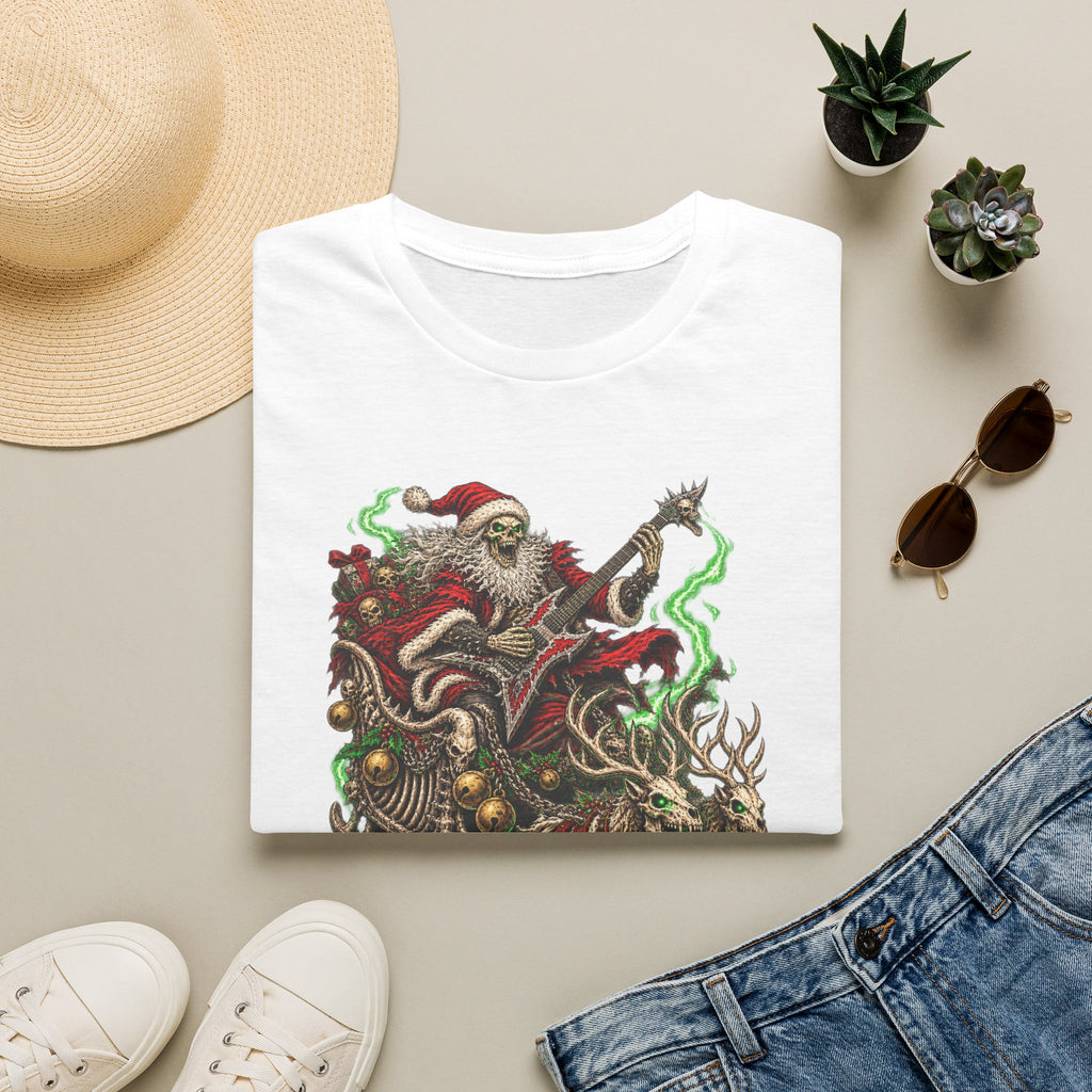 Slay Bells | Santa Clauses Horror Christmas T-Shirt