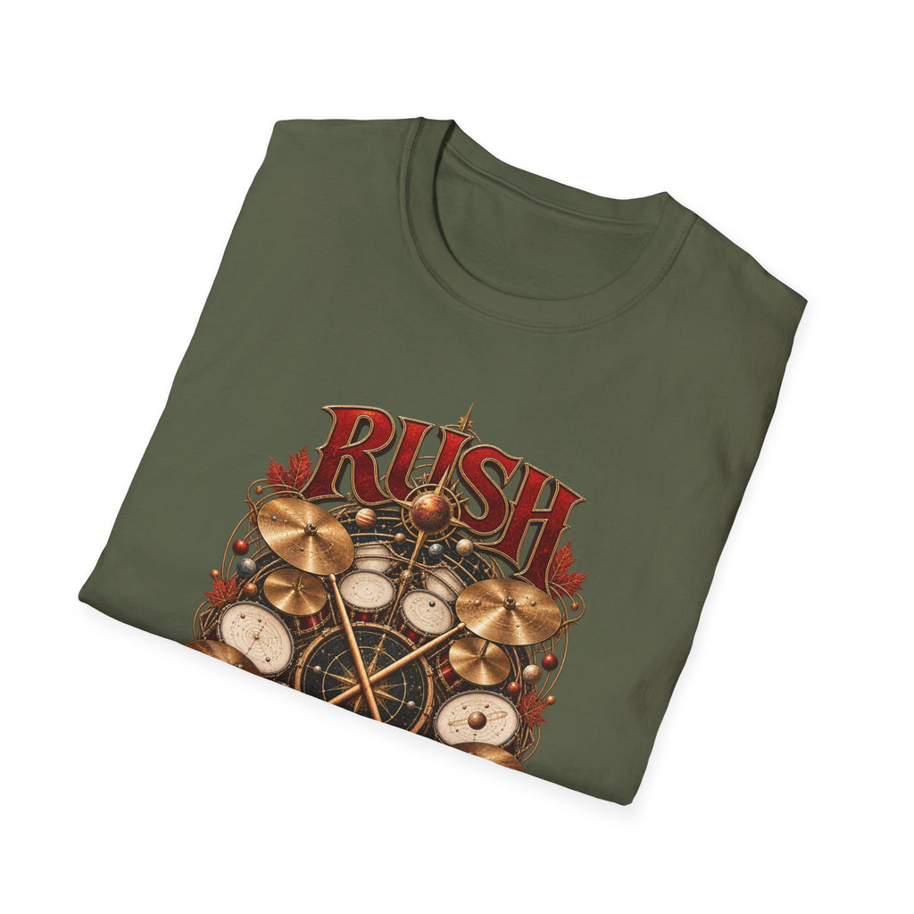 Rush | Rhythm of the Cosmos | Drummer Graphic Prog Band T-Shirt