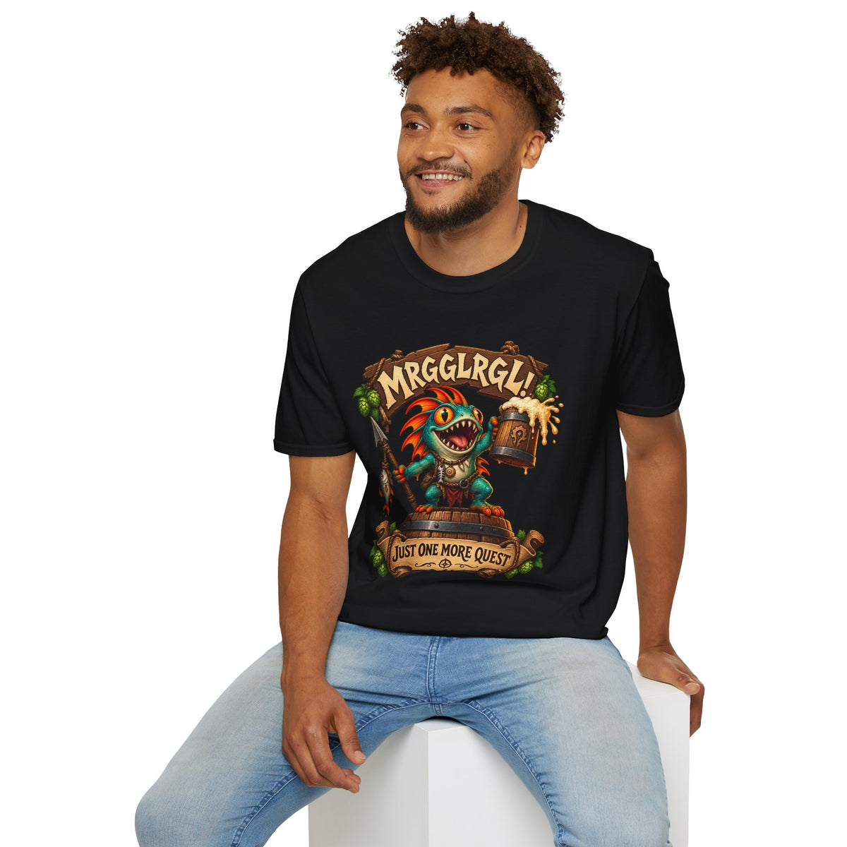 World of Warcraft | WoW | Murloc | Just One More Quest Tee