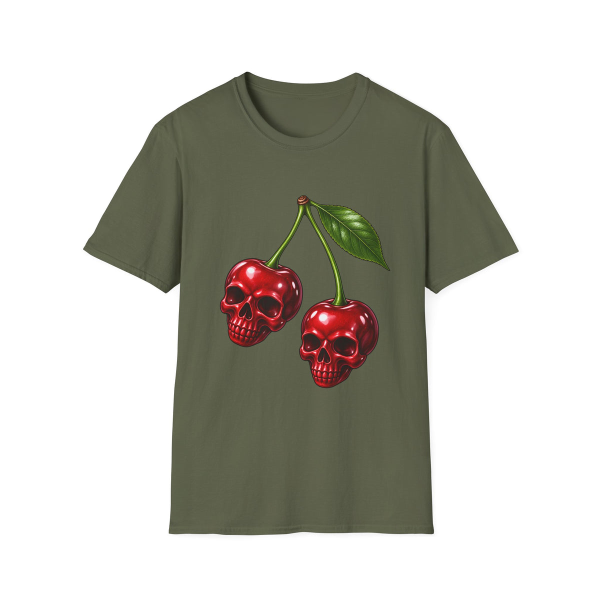 Skull Cherry Graphic Tee