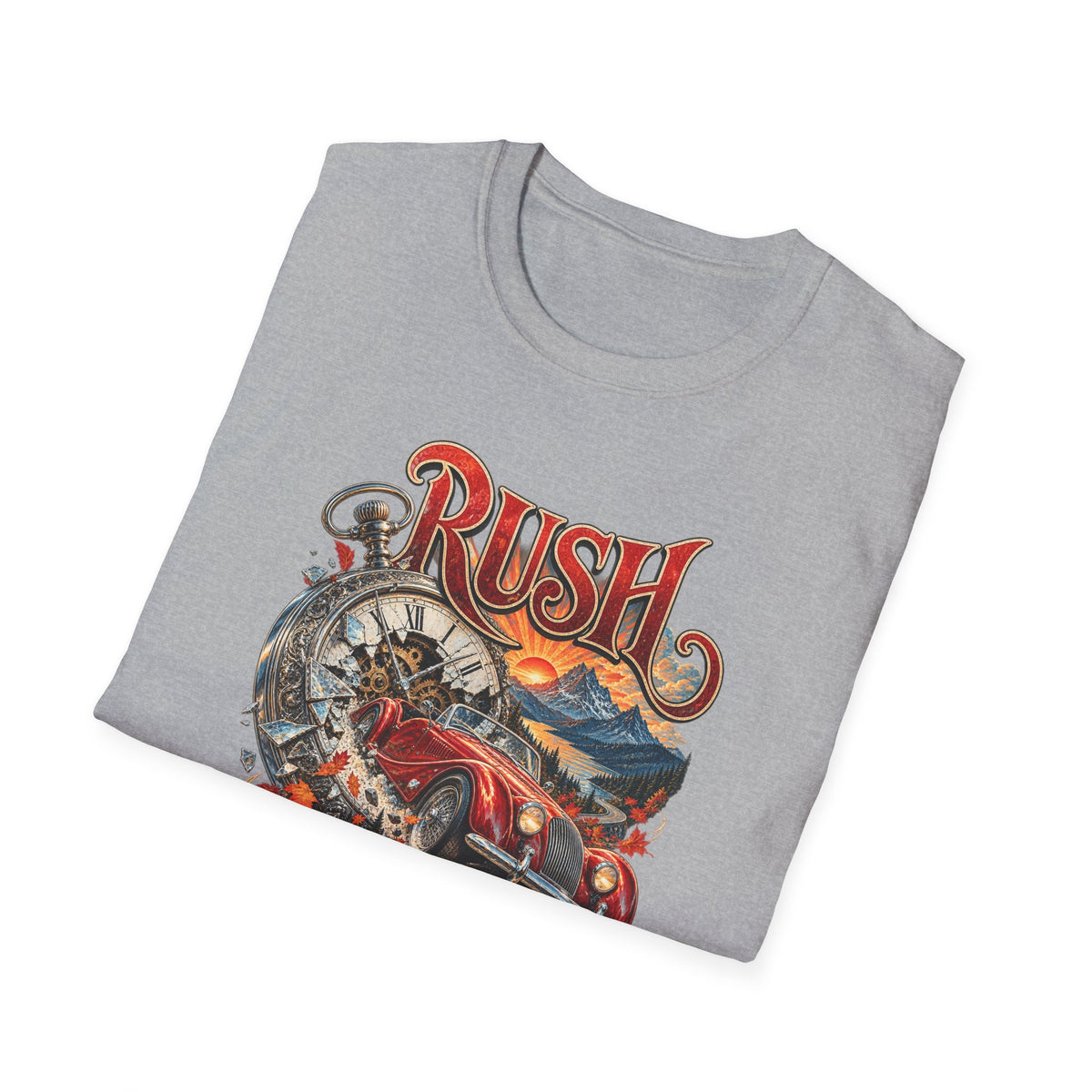 Rush | Prog Band | Red Barchetta | Graphic T-Shirt