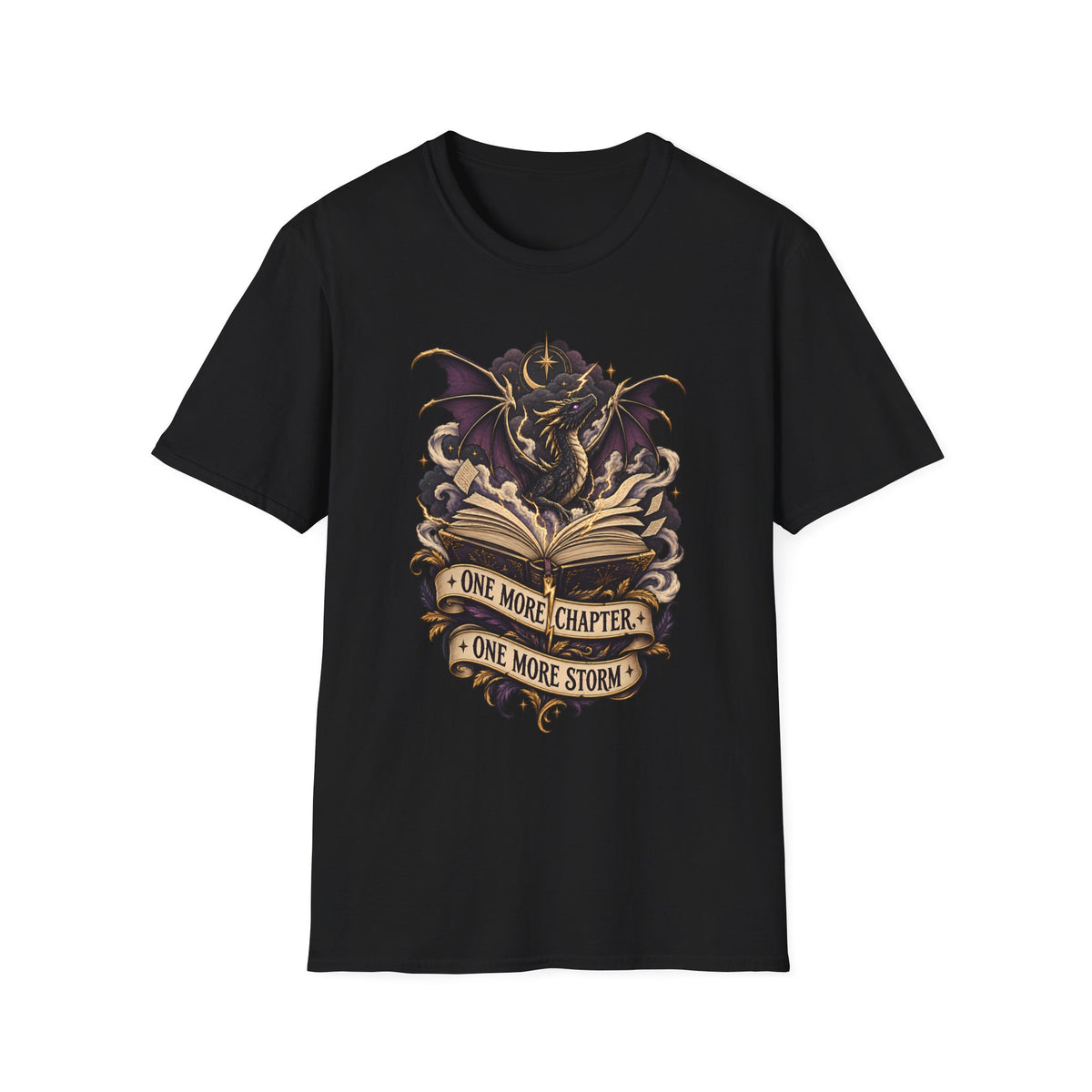 One More Chapter | Onyx Storm Inspired Book Readers Dragon T-Shirt