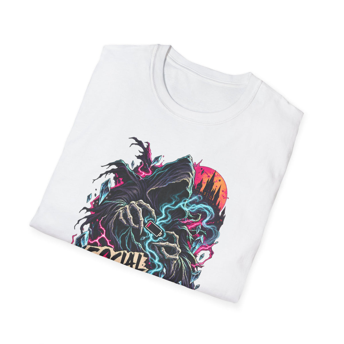 Socially Drained | Dementor | Harry Potter Graphic Tee