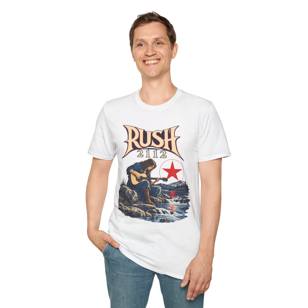 Rush | 2112 | Acoustic Guitar | Prog Band T-Shirt