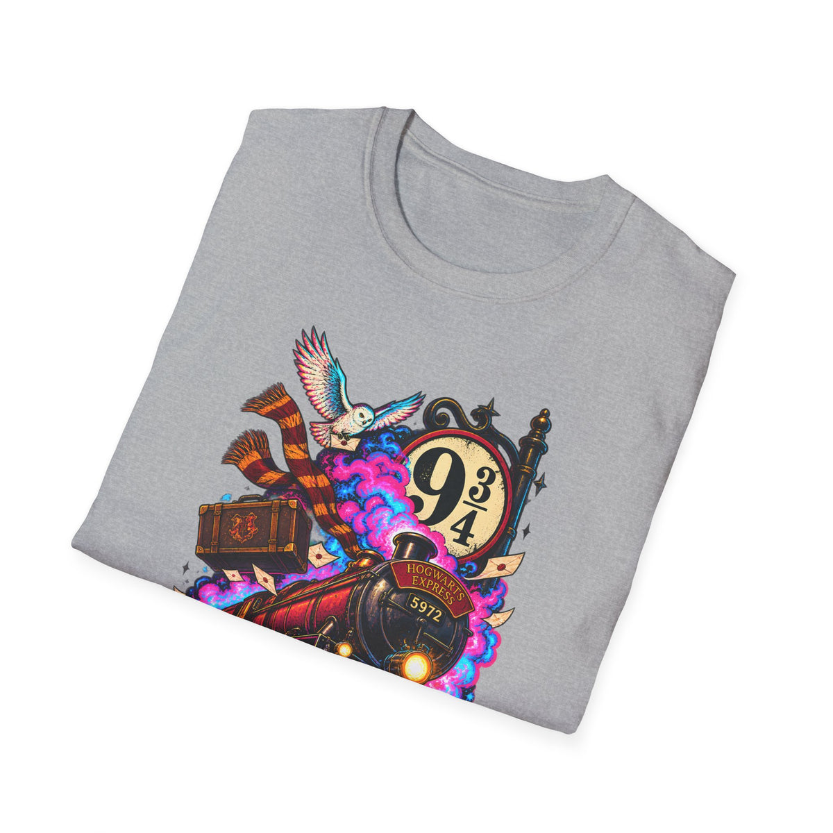 Running Late | Platform 9 and 3/4 | Harry Potter Graphic T-Shirt
