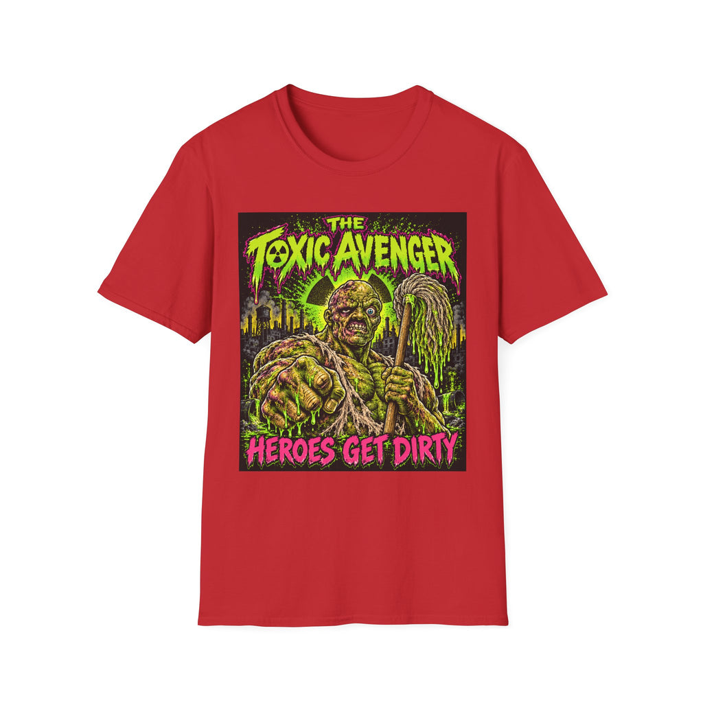 T-Shirt — The Toxic Avenger Graphic Tee (“Heroes Get Dirty”)