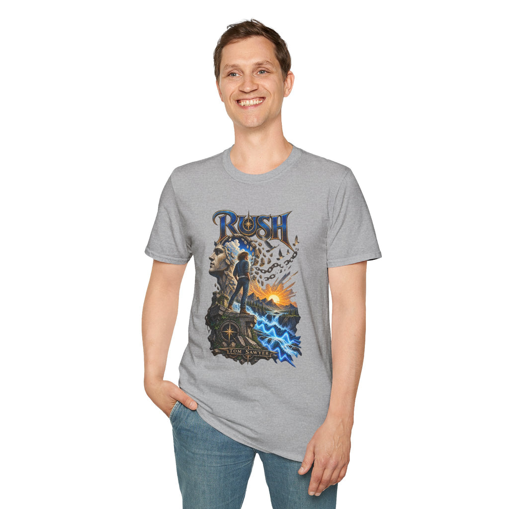 Rush | Tom Sawyer | Legendary Band Graphic T-Shirt